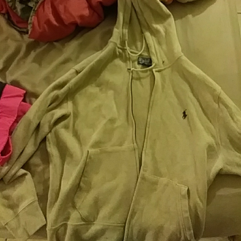 Mens polo hoodie